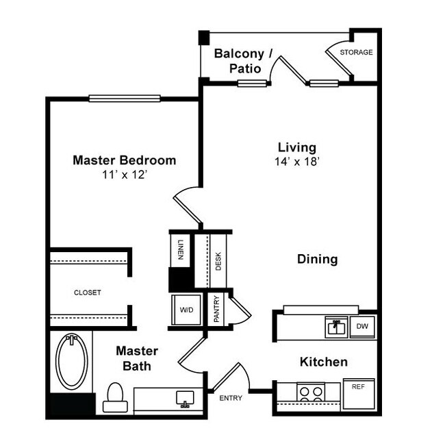 Golden Gate B113 B113 floor plan